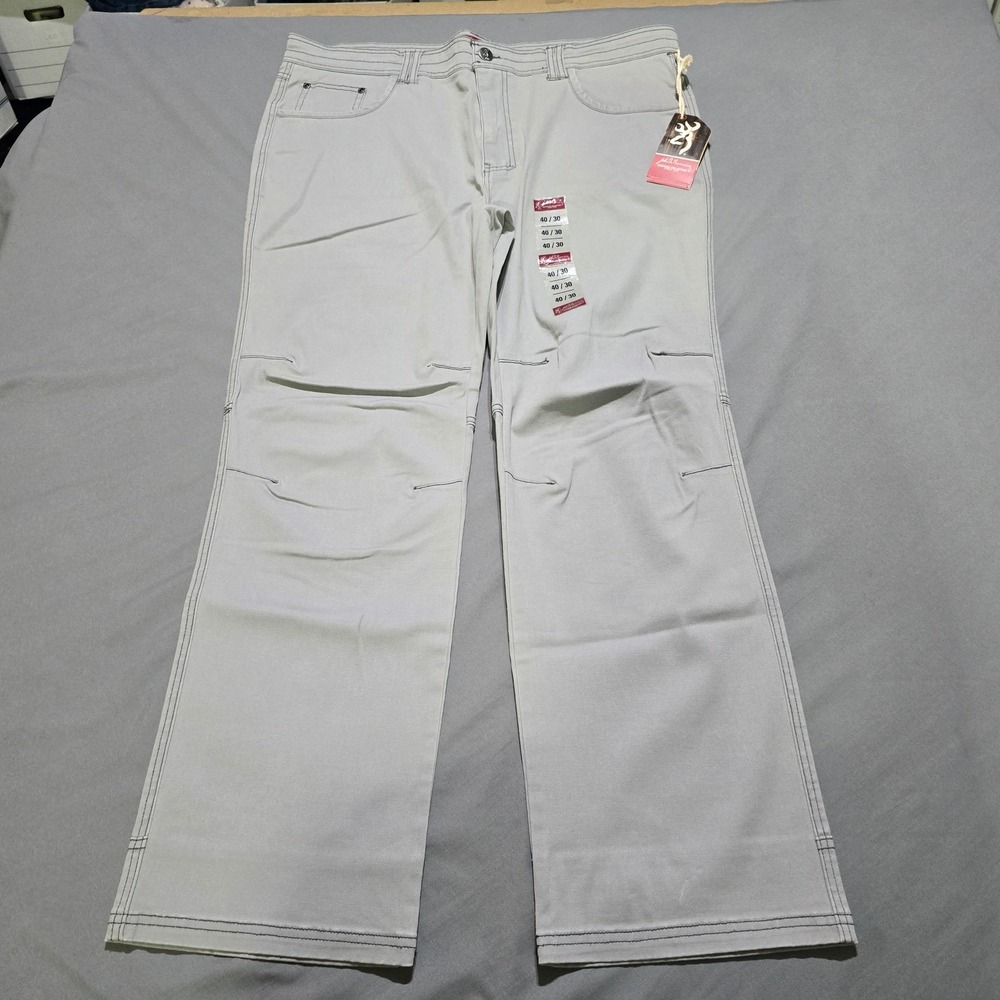 John M. Browning Heritage Collection Pants Men 38x30 Straight Outdoor Rugged